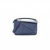 LOEWE CALFSKIN MEDIUM PUZZLE BAG BLUE (29*19.5*14cm)