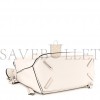 LOEWE GRAINED CALFSKIN SMALL PUZZLE BAG WHITE (24*16.5*10.5cm)