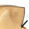 LOEWE CALFSKIN MINI FLAMENCO KNOT CLUTCH DARK BUTTER (23*18*7cm)