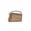 LOEWE GRAINED CALFSKIN SMALL PUZZLE BAG SAND MINK (24*16.5*10.5cm)