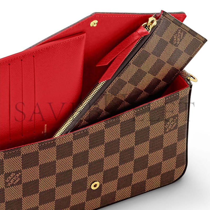 LOUIS VUITTON FÉLICIE POCHETTE N63032 (21*12*3cm)