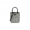 PRADA SATIN CRYSTAL SMALL TOTE BAG METAL (18*15*2cm)