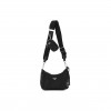 PRADA NYLON RE-EDITION 2005 SHOULDER BAG BLACK (22*18*6cm)