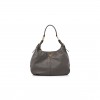 PRADA SOFT CALF HOBO BAMBU GREY (32*29*14cm)