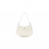 PRADA SPAZZOLATO CLEO SHOULDER BAG WHITE (27*18*5cm)