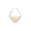 PRADA GRACE LUX TRIANGLE POUCH WHITE (26*14*8cm)