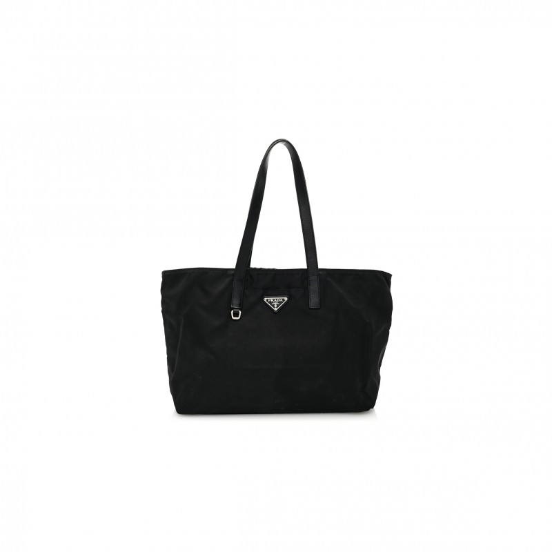 PRADA TESSUTO NYLON TOTE BLACK (33*28*9cm)