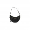 PRADA NAPPA ARQUE SHOULDER BAG BLACK (23*14*6cm)