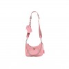 PRADA NYLON RE-EDITION 2005 SHOULDER BAG ROSA (22*17*6cm)