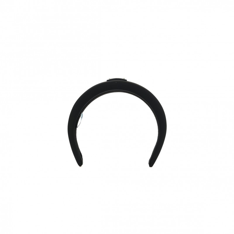 PRADA NYLON RE-NYLON HEADBAND BLACK