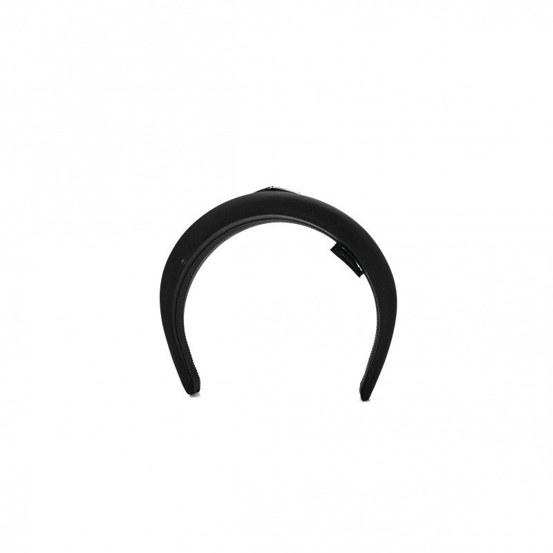 PRADA NYLON RE-NYLON HEADBAND BLACK