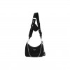 PRADA NYLON RE-EDITION 2005 SHOULDER BAG BLACK (22*16*6cm)