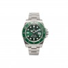 ROLEX STAINLESS STEEL 40MM OYSTER PERPETUAL SUBMARINER DATE &QUOT;HULK&QUOT; WATCH GREEN 116610LV