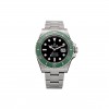 ROLEX STAINLESS STEEL 41MM OYSTER PERPETUAL SUBMARINER DATE &QUOT;KERMIT&QUOT; WATCH BLACK 126610LV