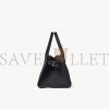 THE ROW SOFT MARGAUX 10 BAG IN LEATHER BLACK W1190L133BLPL (25*18*19cm)