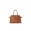 THE ROW SOFT MARGAUX 10 BAG IN LEATHER CUIR W1190L72CUSHG (25*18*19cm)