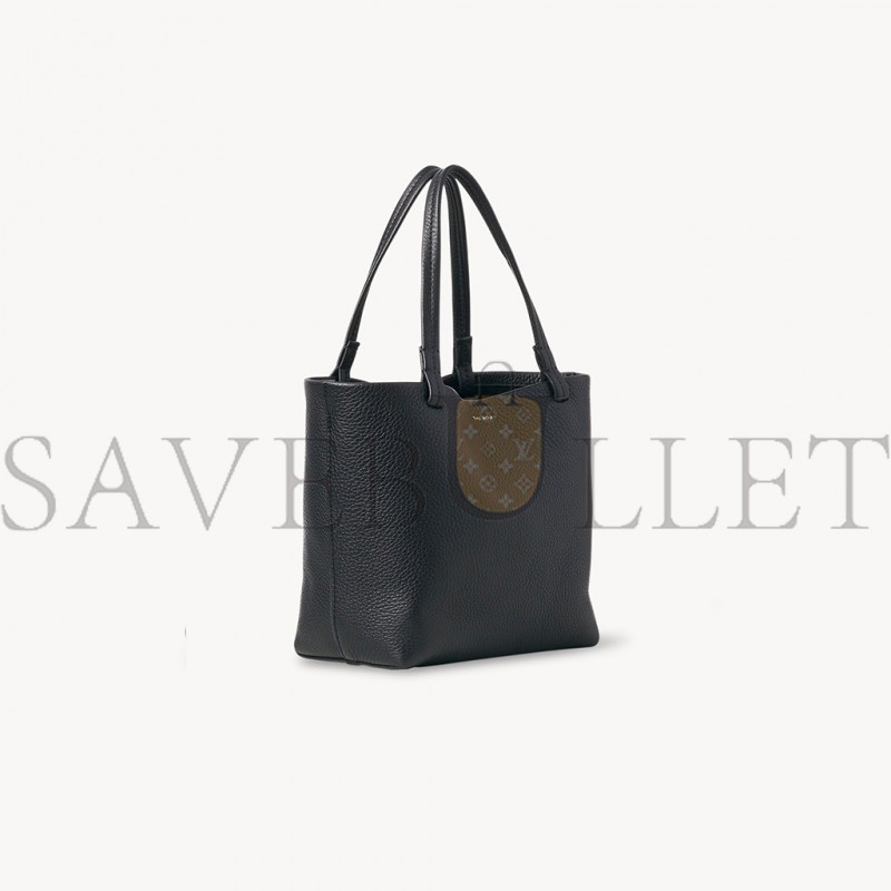 THE ROW SMALL PARK TOTE BAG IN LEATHER BLACK W1199L129BLPL (18*29*10cm)