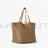 THE ROW XL PARK TOTE BAG IN LEATHER LIGHT TAUPE W1201L72SLTPL (53*36*30cm)