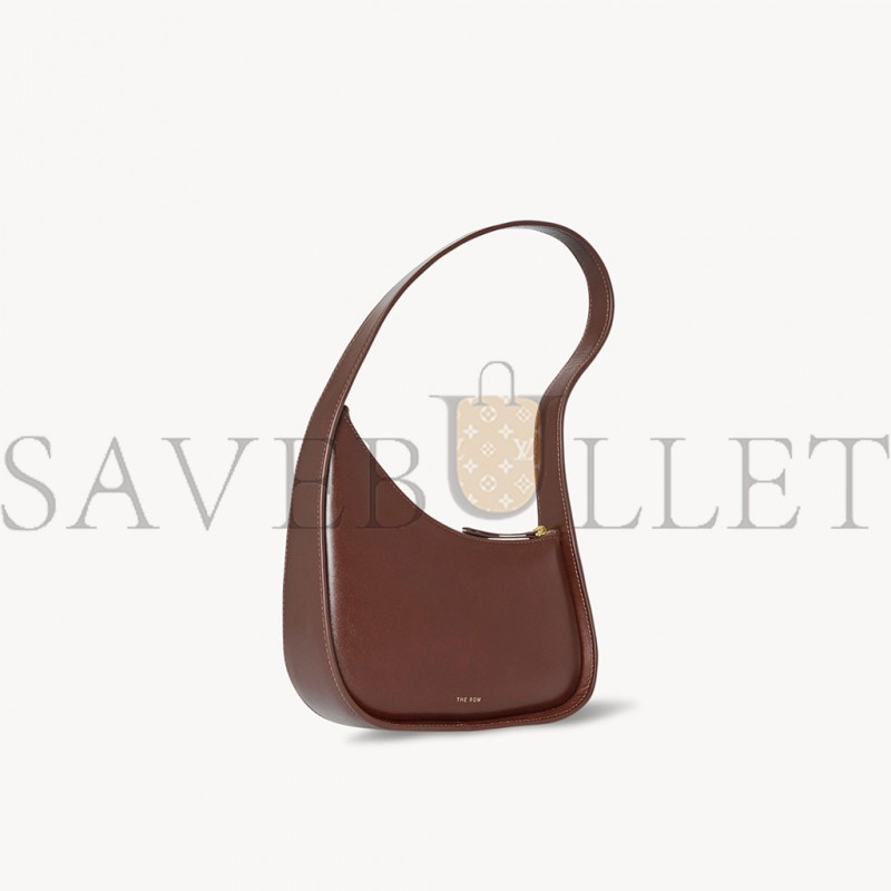 THE ROW HALF MOON BAG IN LEATHER CHERRY WOOD W1249L60CHYWD (34*20*6cm)