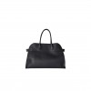 THE ROW SOFT MARGAUX 15 BAG IN LEATHER BLACK W1255L133BLPL (38*28*23cm)