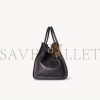 THE ROW SOFT MARGAUX 15 BAG IN LEATHER BLACK W1255L72BLSG (38*28*23cm)