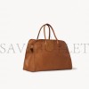 THE ROW SOFT MARGAUX 15 BAG IN LEATHER CUIR W1255L72CUSHG (38*28*23cm)