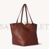 THE ROW PARK TOTE THREE BAG IN LEATHER COGNAC W1272L72CGSG (48*30*25cm)