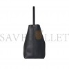 THE ROW LARGE NS PARK TOTE BAG IN LEATHER BLACK W1273L129BLPL (43*38*20cm)