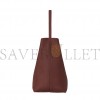 THE ROW LARGE NS PARK TOTE IN LEATHER BURNT WOOD W1273L129BWOD (17*15*8cm)