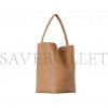 THE ROW LARGE NS PARK TOTE BAG IN LEATHER CINNAMON W1273L129CMON (15*17*8cm)