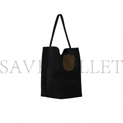 THE ROW LARGE NS PARK TOTE BAG IN NUBUCK BLACK W1273L87BLK (43*38*20cm) THE ROW LARGE NS PARK TOTE BAG IN NUBUCK BLACK W1273L87BLK (43*38*20cm)