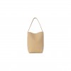 THE ROW LARGE NS PARK TOTE BAG IN NUBUCK CROISSANT W1273L87CRO (38*43*20cm)