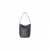 THE ROW MEDIUM NS PARK TOTE BAG IN LEATHER BLACK W1313L129BLPL (33*28*15cm)