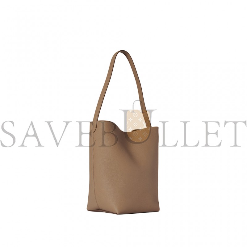 THE ROW MEDIUM NS PARK TOTE BAG IN LEATHER DARK TAUPE W1313L129DTPL (33*28*15cm)