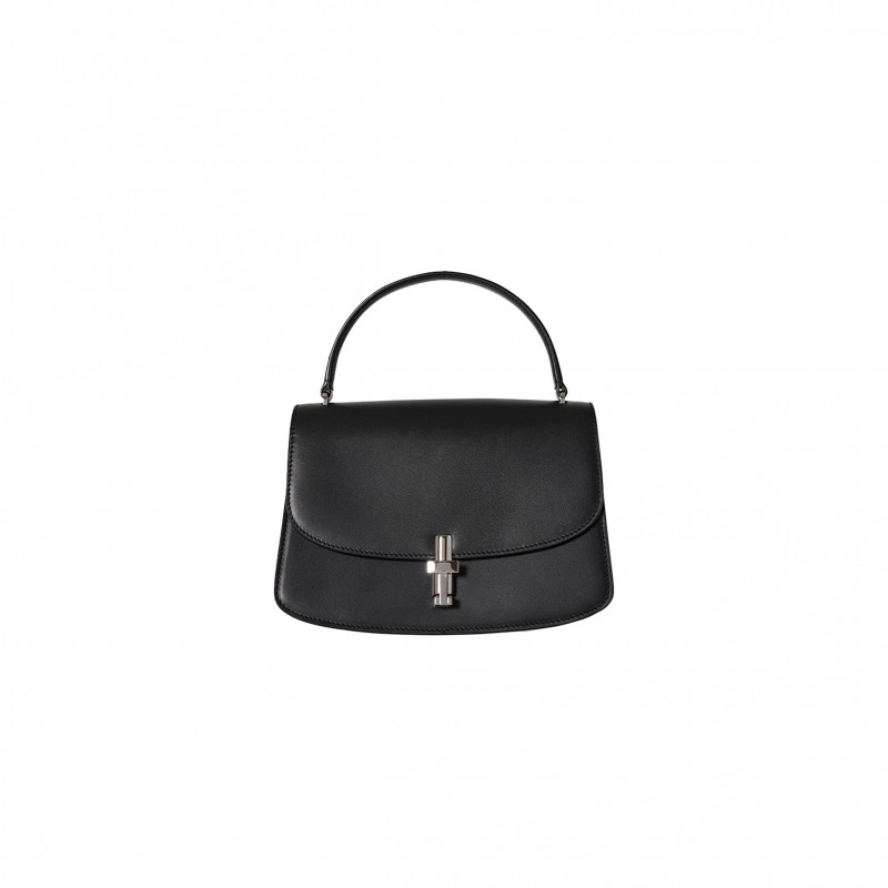 THE ROW SOFIA 8.75 BAG IN LEATHER BLACK W1442L60BLPL (22*15*9cm)