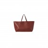 THE ROW XL IDAHO BAG IN LEATHER COGNAC W1592L72CGSG (52*30*23cm)