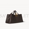 THE ROW IDAHO BAG IN LEATHER DARK BROWN W1593L72DBSHG (35*20*17cm)