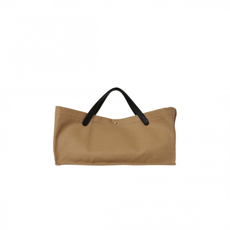 THE ROW IDAHO BAG IN COTTON BEIGE W1593W253BGSH (35*20*17cm)