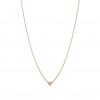 TIFFANY  ELSA PERETTI® DIAMONDS BY THE YARD® SINGLE DIAMOND PENDANT IN YELLOW GOLD