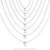 TIFFANY  ELSA PERETTI® DIAMONDS BY THE YARD® SINGLE DIAMOND PENDANT IN YELLOW GOLD