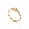 Tiffany T Diamond Wire Ring in 18k Gold