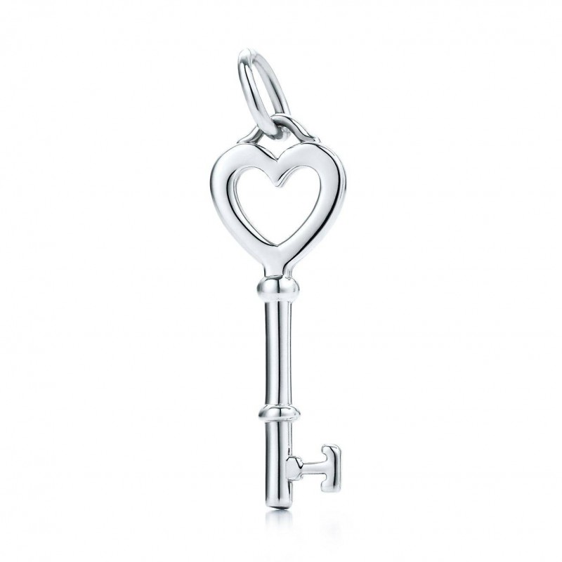 TIFFANY KEYS HEART KEY IN SILVER, MINI