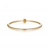 Tiffany T Diamond Hinged Wire Bangle in 18k Gold