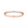 TIFFANY METRO THREE-ROW HINGED BANGLE IN ROSE GOLD WITH DIAMONDS