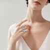 TIFFANY RETURN TO TIFFANY® LOVE BUGS CLUSTER RING IN STERLING SILVER AND 18K GOLD