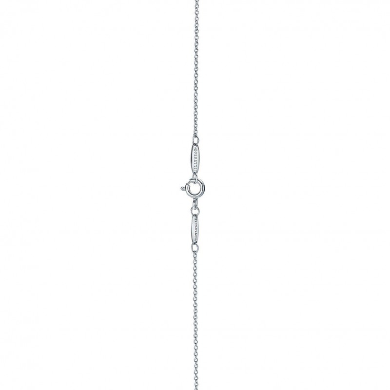 TIFFANY  ELSA PERETTI® OPEN HEART PENDANT IN SILVER, 11 MM