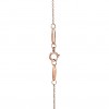 TIFFANY ELSA PERETTI® BEAN® DESIGN PENDANT IN ROSE GOLD WITH PAVÉ DIAMONDS, 6.5 MM