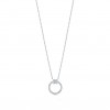 Tiffany T Diamond Pendant in 18k White Gold with a Baguette Diamond