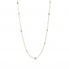 TIFFANY  ELSA PERETTI® DIAMONDS BY THE YARD® SPRINKLE NECKLACE IN YELLOW GOLD WITH DIAMONDS