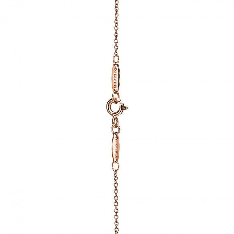 TIFFANY ELSA PERETTI® BEAN® DESIGN PENDANT IN ROSE GOLD, 18 MM